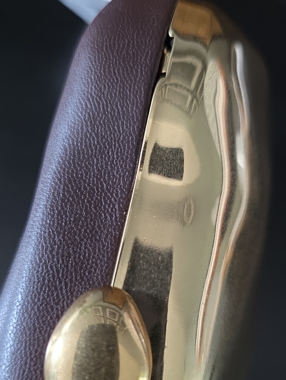 ZARA Metallic Crossbody Box Clutch Bag - Picture 14 of 16
